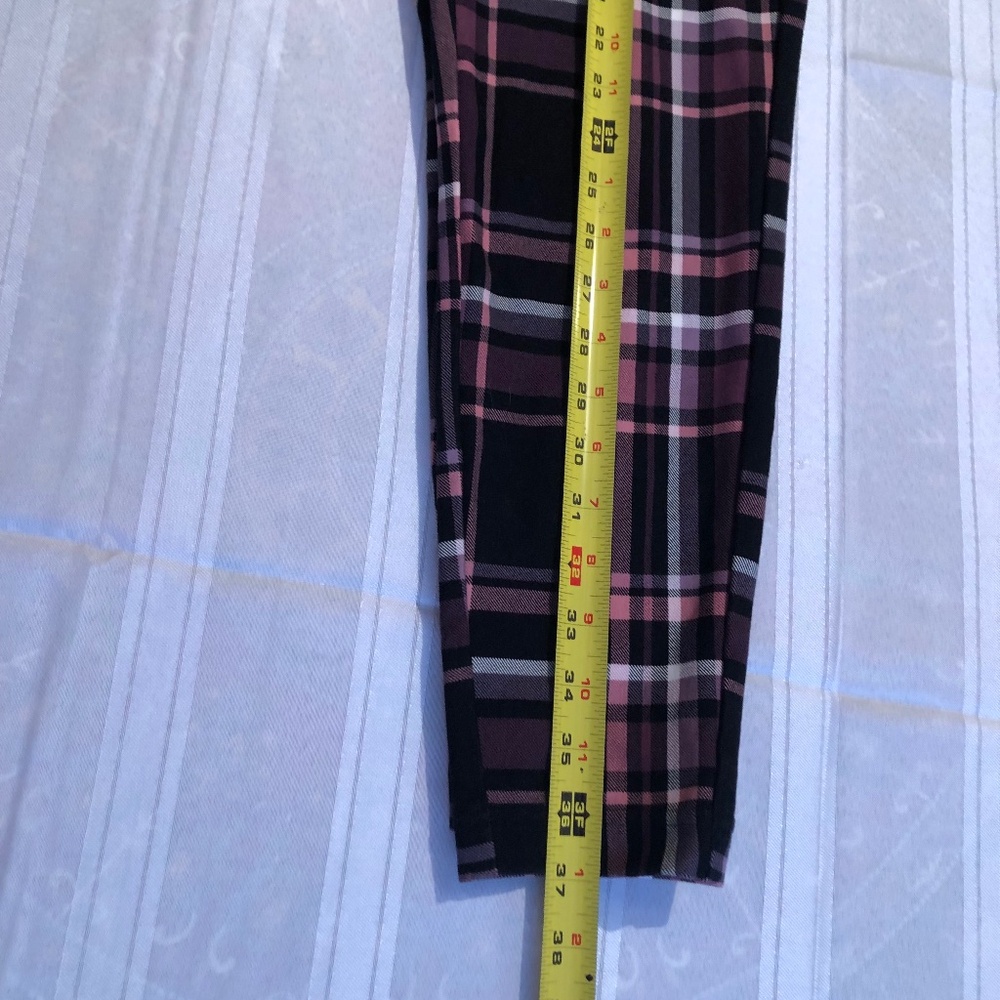 Torrid Pixie Ponte Pants Pink Plaid - image 6
